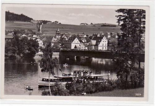 Saalburg Saalburg mit Bootsanlegeplatz ungelaufen Gute Erhaltung.