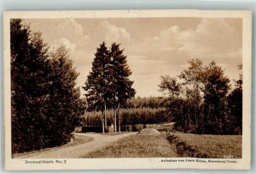 Stromberg 1922 Soonwaldkarte No. 2 Ort lt. Fotograf Franz Kilian