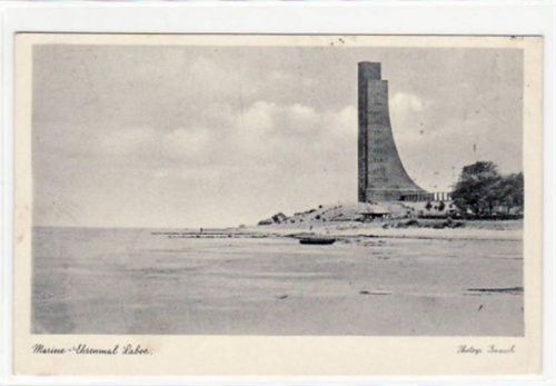 Laboe Laboe mit Motiv Marine - Ehrenmal ungelaufen Gute Erhaltung.
