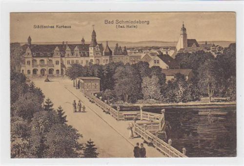 Bad Schmiedeberg. Städtische Kurhaus Kirche ungelaufen Top Erhaltung.