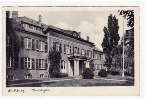 Bückeburg Bückeburg mit Musikschule gelaufen, 1941. Leicht bügig, sonst gut erhalten
