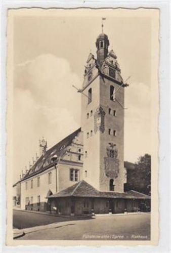 Fürstenwalde an der Spree. Rathaus ungelaufen Gute Erhaltung.