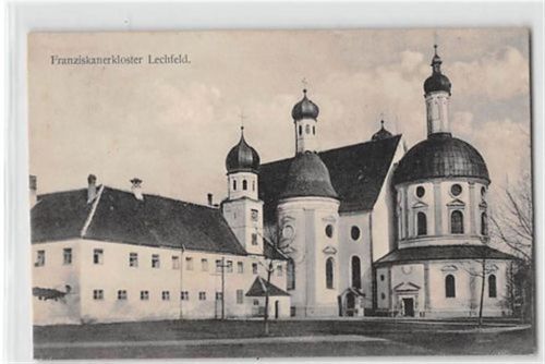 Klosterlechfeld in Bayern. Franziskanerkloster gelaufen. Gute Erhaltung.