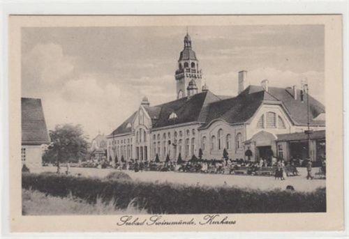 Seebad Swinemünde / Swinoujscie. Kurhaus ungelaufen Gute Erhaltung.