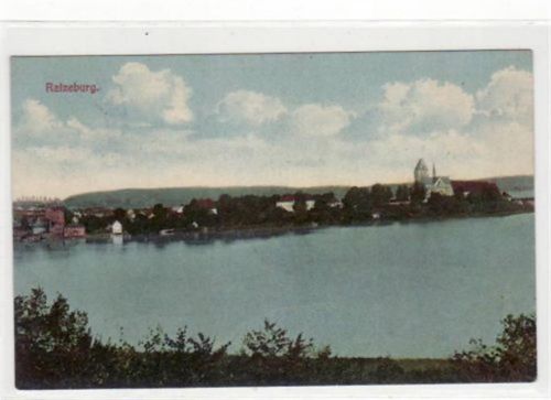 Ratzeburg gelaufen, ca. 1916. Leicht fleckig, sonst gut erhalten