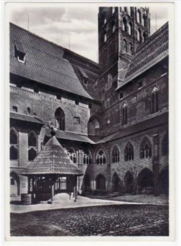 Marienburg Marienburg / Malbork mit Kreuzgang im Hochschloß ungelaufen Gute Erhaltung.
