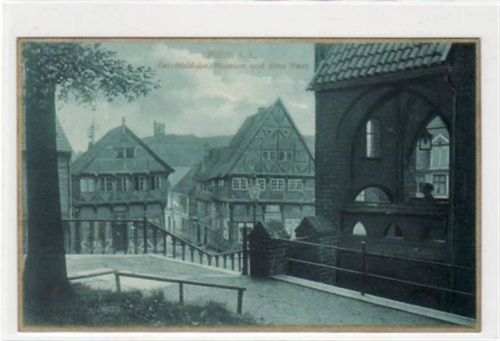 Mölln mit Gerichtslaube, Museum und altes Haus ungelaufen Gute Erhaltung.