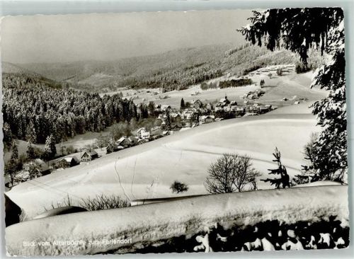 72270 W7292 Obertal , Kr Freudenstadt - Winter
