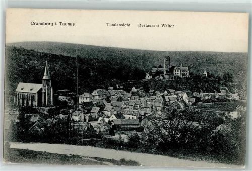 61250 W6390 Kransberg , Taunus - Kirche Schloss