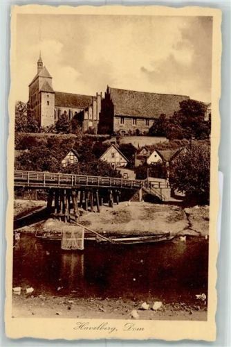 Havelberg Dom mit Laufbrücke