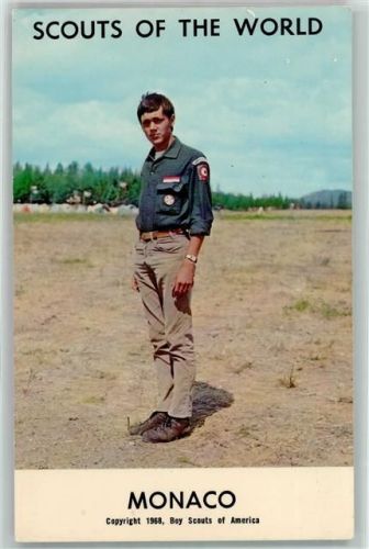 1968 Scouts of the World Monaco Boy Scouts of America Pfadfinder