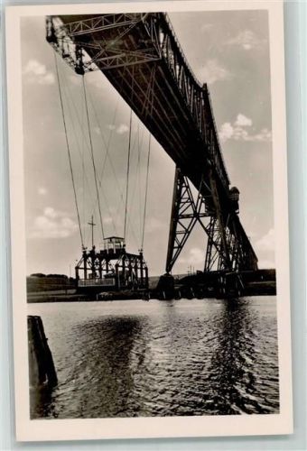 24768 W2370 Rendsburg 1942 - Hochbrücke Schwebefähre