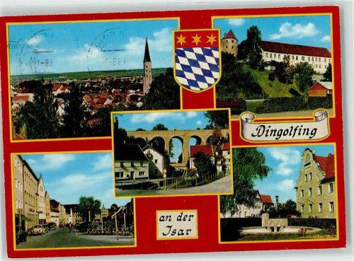 84130 W8312 Dingolfing - Wappen VW Käfer