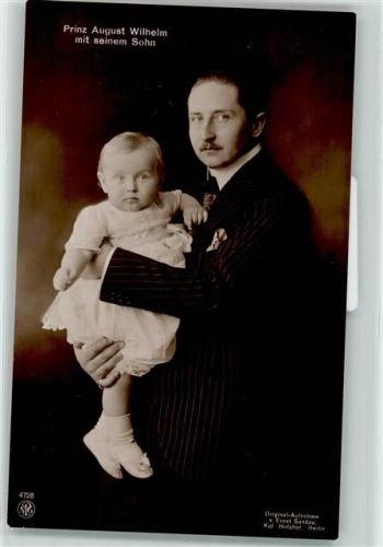 Prinz mit Sohn Prinz Alexander Ferdinand