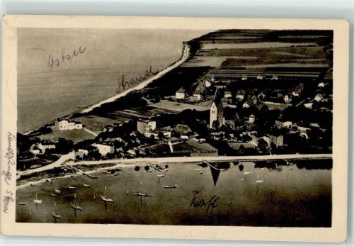 Ostseebad Rerik Strand Segelboothafen Fliegeraufnahme