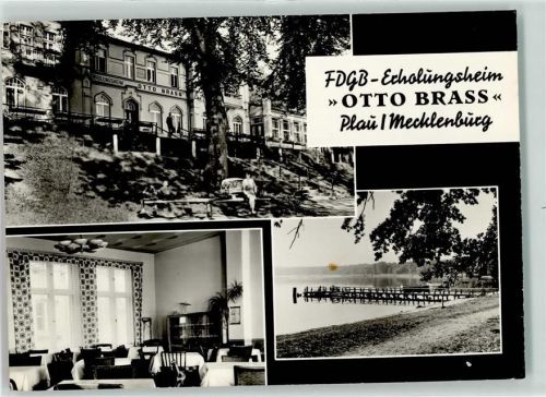 Plau FDGB Erholungsheim Otto Brass