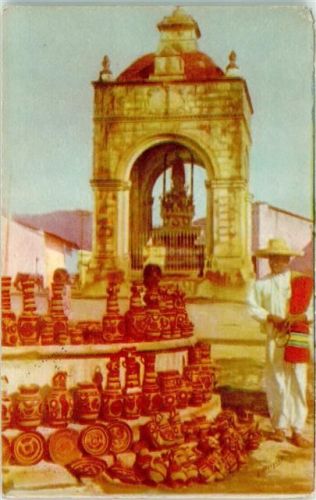 Mexiko City Santurio de Guadalupe Entrada de Cuernavaca Mor. Ort handschriftlich