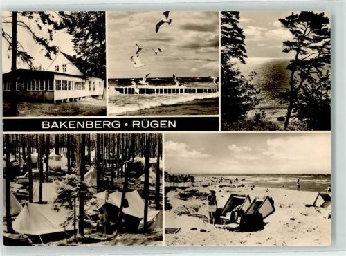 Bakenberg Möwen Campingplatz Strand Strandkörbe