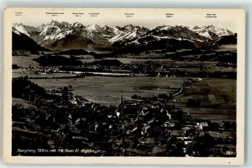 87545 W8978 Burgberg i. Allgäu - Allgäuer Hochgebirge