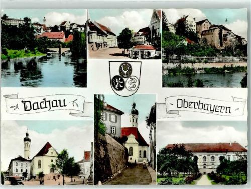 Dachau Stadtpfarrkirche St. Johannes Babtist Schloss Wappen