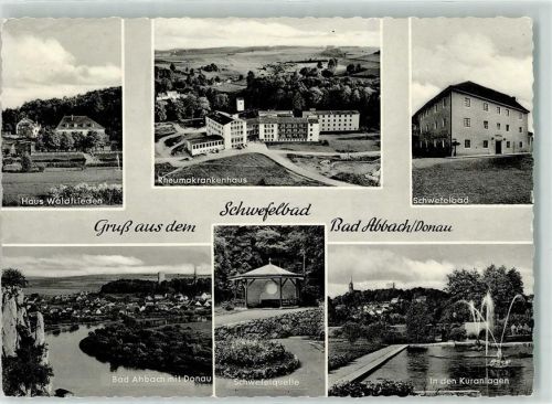 93077 W8403 Bad Abbach - Haus Waldfrieden Rheumakrankenhaus Schwefelbad