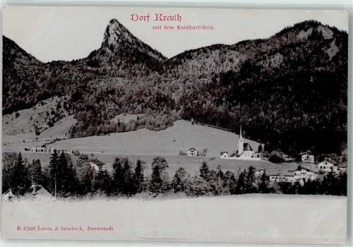 Kreuth Leonhardtstein Pfarrkirche St. Leonhard