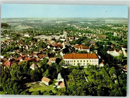 Dachau Fliegeraufnahme Schloss