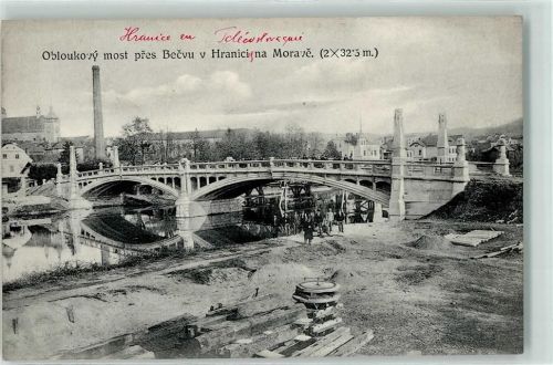 Hranice nad Morave Brücke Fabrik