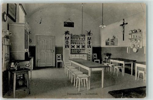 94486 W8353 Osterhofen , Niederbay 1916 - Damenstift Kochschule