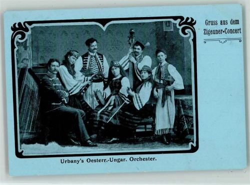 Zigeuner Konzert Urbany's Österr.-Ungar. Orchester