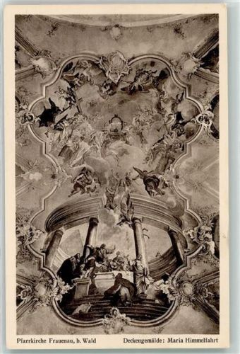 Frauenau Deckengemälde Maria Himmelfahrt Pfarrkirche