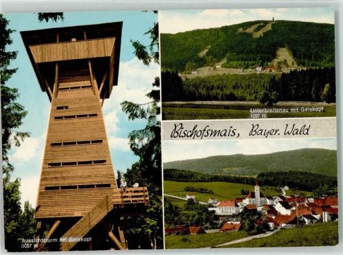 Bischofsmais Aussichtsturm Unterbreitenau Geiskopf