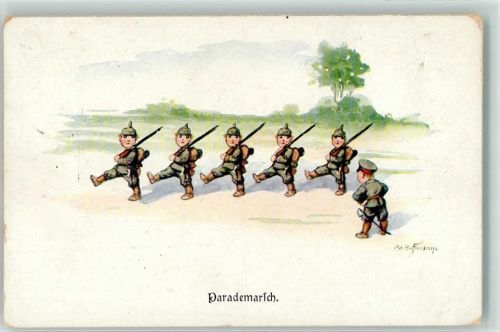 1918 Parademarsch sign. Hoffmann Ad.
