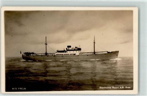 M/S Freya Handelsschiff Foto AK