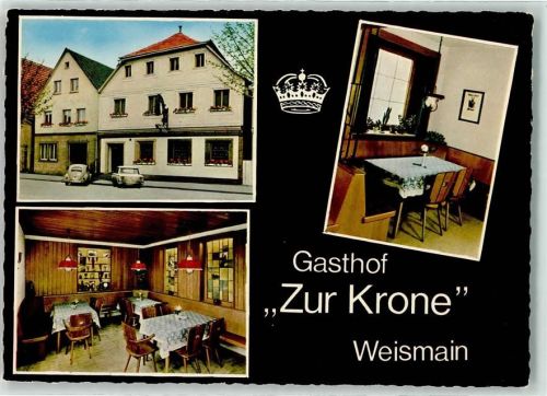 Weismain Gasthaus Zur Krone VW Käfer Oldtimer