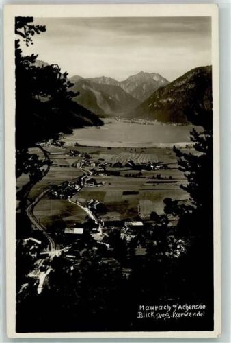 Maurach Blick gegen Karwendel