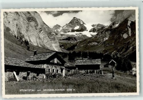 Ködnitz Ködnitztal mit Großglockner Flurkreuz