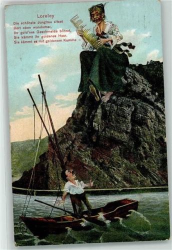 1910 Gedicht Ruderboot Verlag Dr.Trenker Nr.28