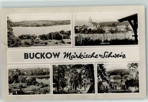 Buckow See Schermützelsee Griepensee Stadtpark Cornowsee
