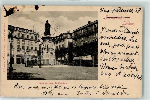 Lisboa Praca de Luiz de Camoes