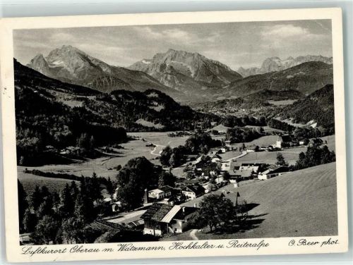 Oberau Watzmann Hochkalter Reiteralpe