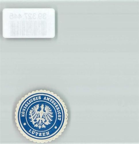 Lützen Königliches Amtsgericht Lützen