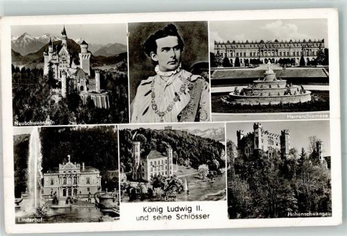 Schlösser Neuschwanstein Herrenchiemsee Linderhof Berg Hohenschwangau