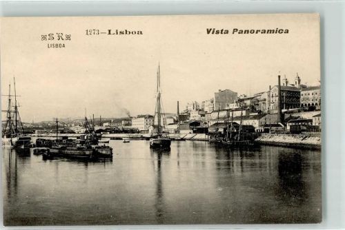 Lisboa Hafen Schiff Boot