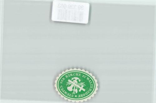 Waltersdorf Stempel der Kirche zu Waltersdorf