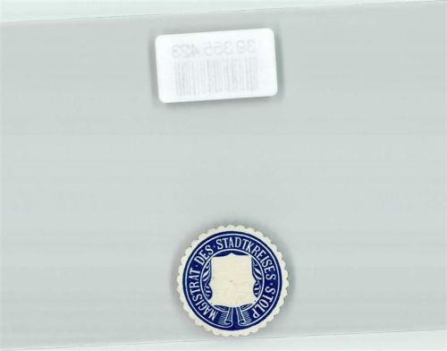 Stolp Magistrat des Stadtkreises Stolp
