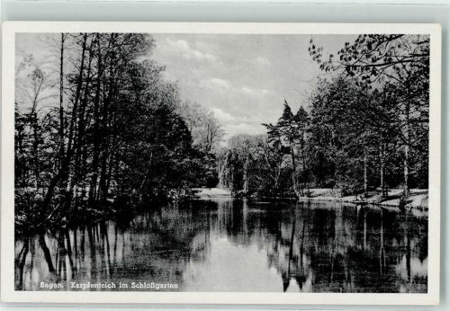 Sagan Karpfenteich Schlossgarten