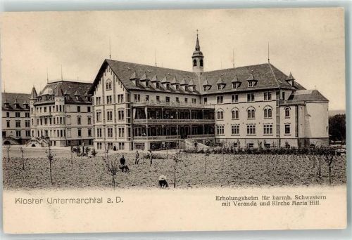 Untermarchtal Kloster Erholungsheim für Barmh. Schwestern Kirche Maria Hilf