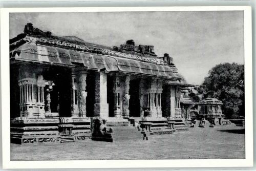 Hampi mandapa Historische Stätte Vorhallen