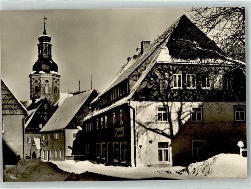 Geising Gasthaus Sporthäusl Winter